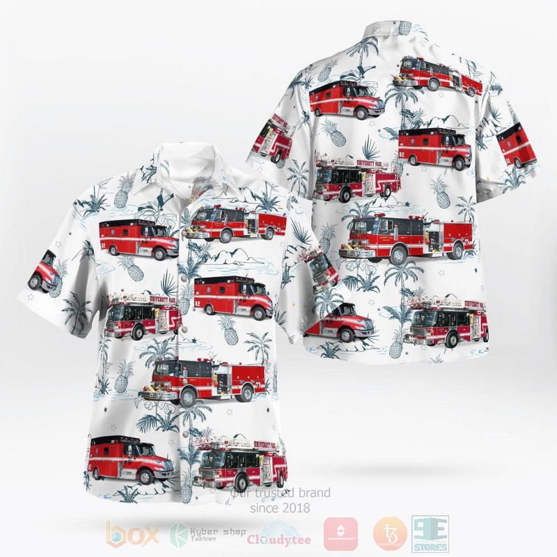 BEST University Park, Will County, Illinois, University Park Fire Department Station 1 3D Aloha Shirt 1 BEST University Park, Will County, Illinois, University Park Fire Department Station 1 3D Aloha Shirt word1