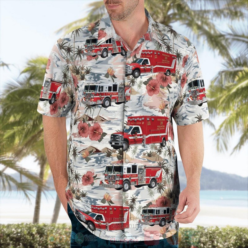 BEST Upper Marlboro, Maryland, Marlboro Volunteer Fire Department Company 20 3D Aloha Shirt 4 BEST Upper Marlboro, Maryland, Marlboro Volunteer Fire Department Company 20 3D Aloha Shirt word3