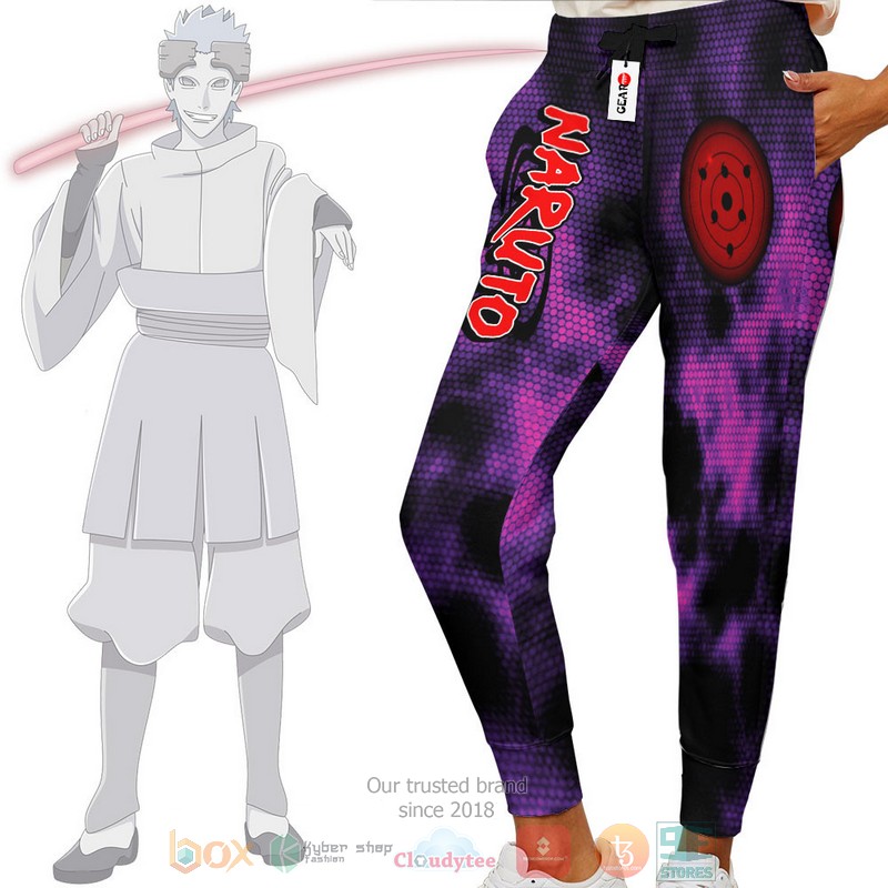 Urashiki Rinnegan Anime Naruto Jogger longpants 1