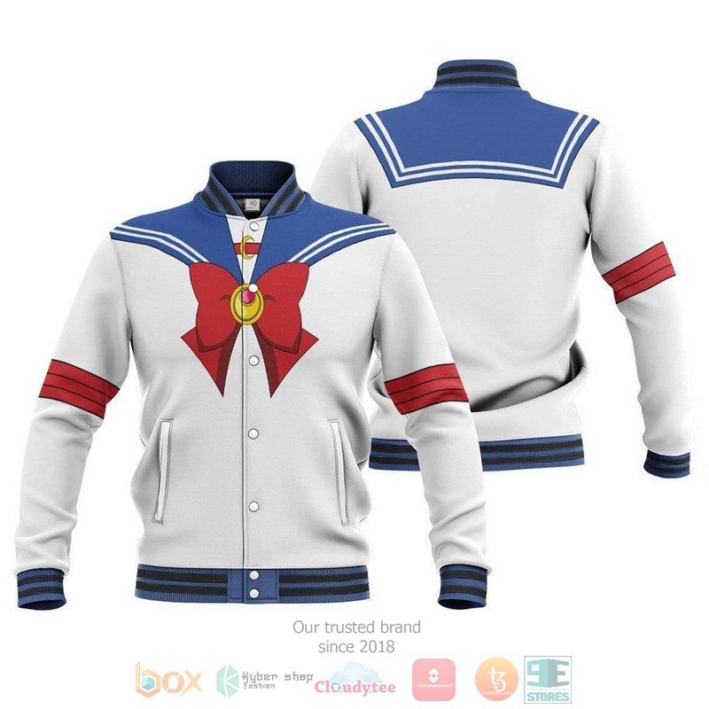 Usagi Tsukino Uniform Sailor Moon Amine Baseball Jacket