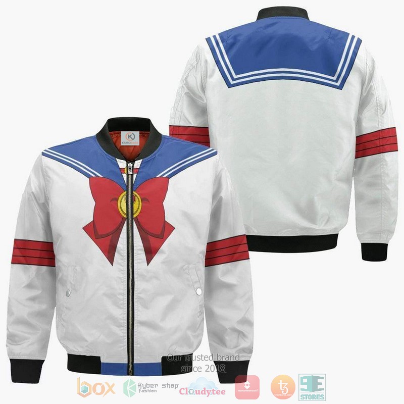 Usagi Tsukino Uniform Sailor Moon Amine Bomber Jacket