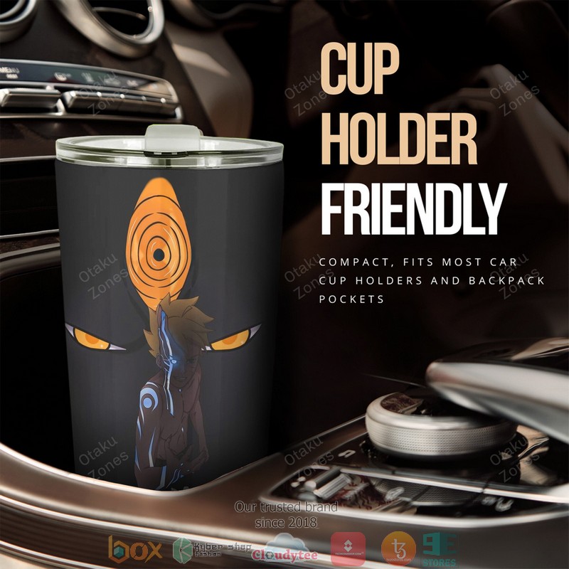 Uzumaki NRT Boruto Black Anime Tumbler 1