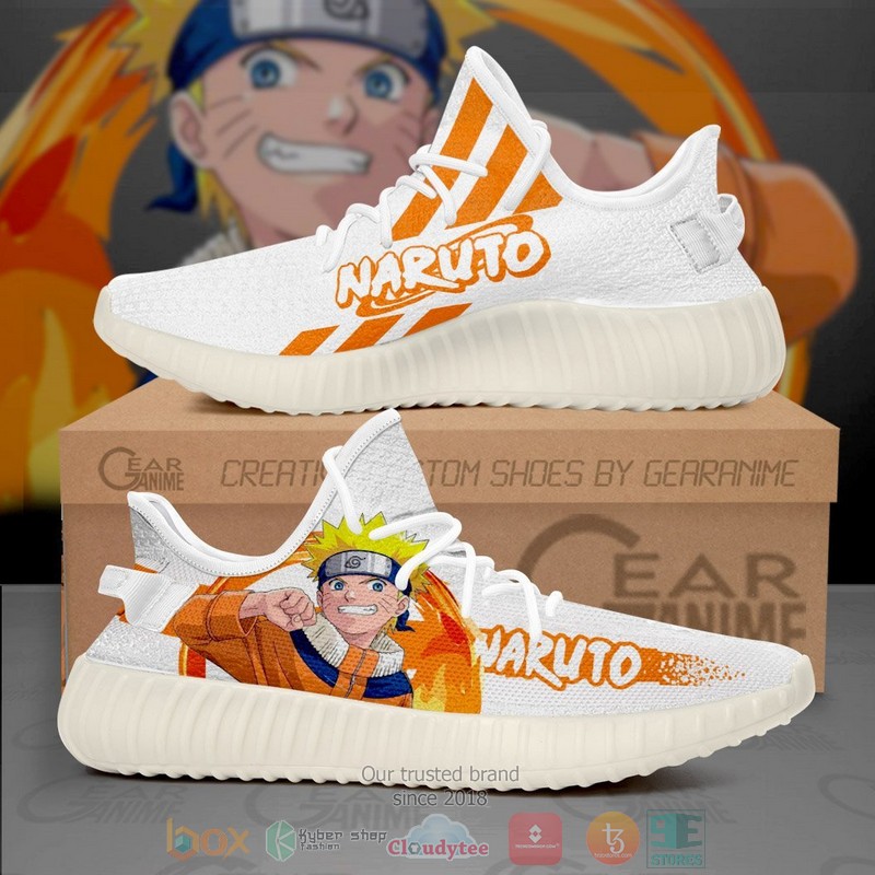 Uzumaki Naruto Anime Yeezy Shoes
