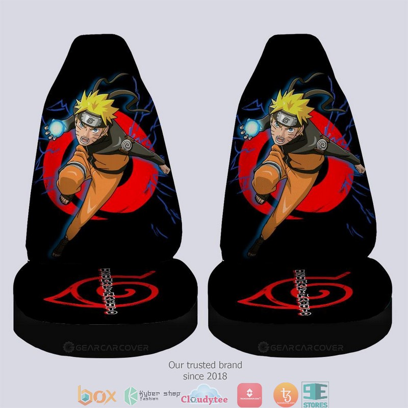 Uzumaki Naruto Shippuden Naruto Anime Car Seat Cover 3 Uzumaki Naruto Shippuden Naruto Anime Car Seat Cover 1 2