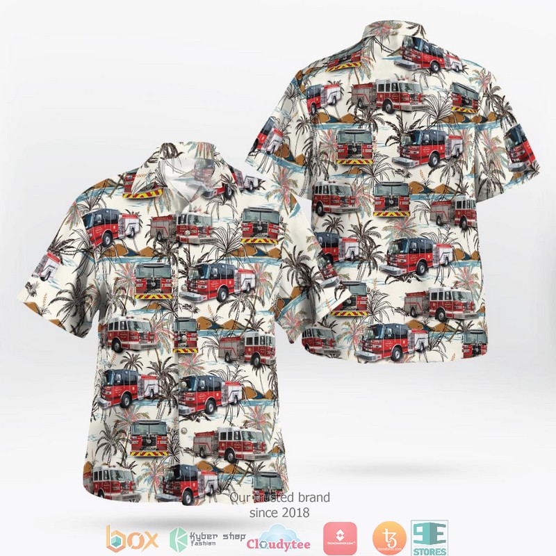 Valdosta Fire Department Hawaii 3D Shirt