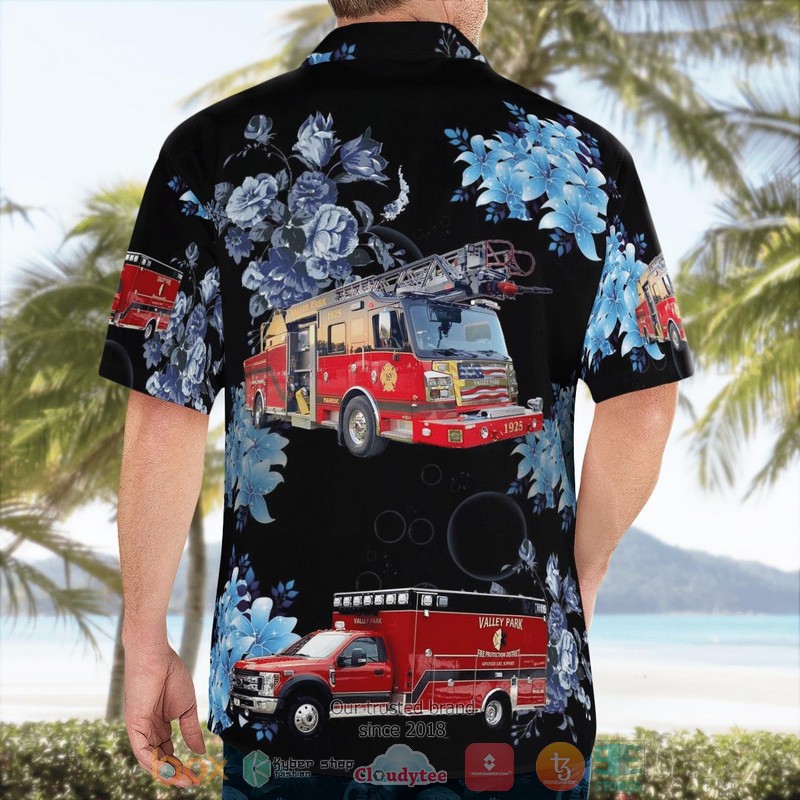 Valley Park Fire Protection District Hawaiian Shirt 2 Valley Park Fire Protection District Hawaiian Shirt word1