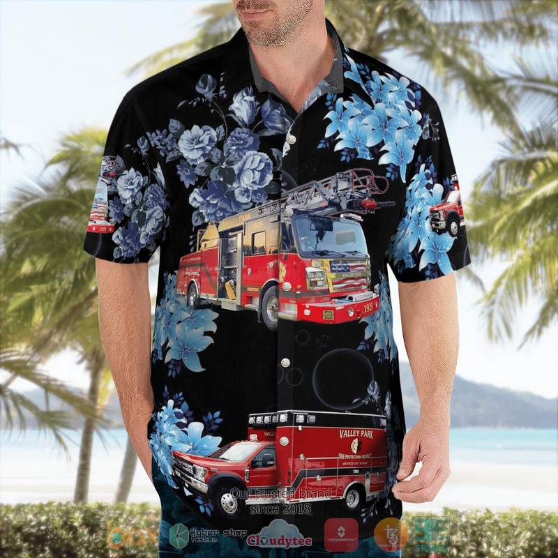 Valley Park Fire Protection District Hawaiian Shirt 4 Valley Park Fire Protection District Hawaiian Shirt word1