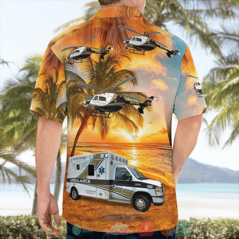 BEST Vanderbilt LifeFlight Eurocopter-Kawasaki EC-145 BK-117C-2 - N101VU 59-365 & Ambulance Hawaii Shirt 2 Vanderbilt LifeFlight Eurocopter Kawasaki EC 145 BK 117C 2 N101VU 59 365 Ambulance Hawaiian Shirt 1