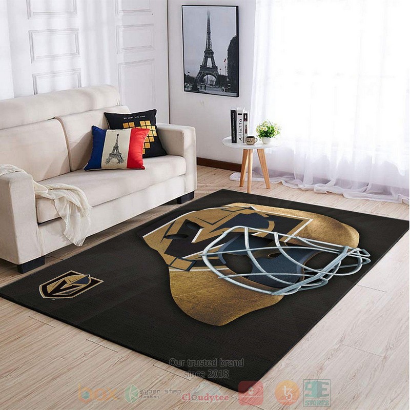 Vegas Golden Knights NHL Team Logo Area Rugs