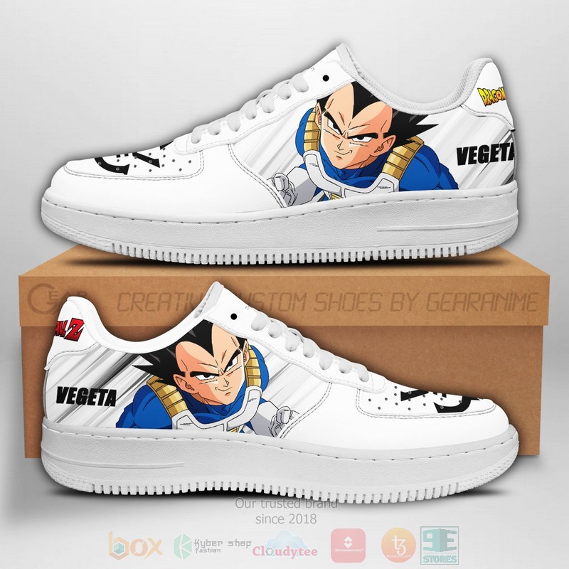 Vegeta Air Custom Dragon Ball Z Anime Nike Air Force Shoes