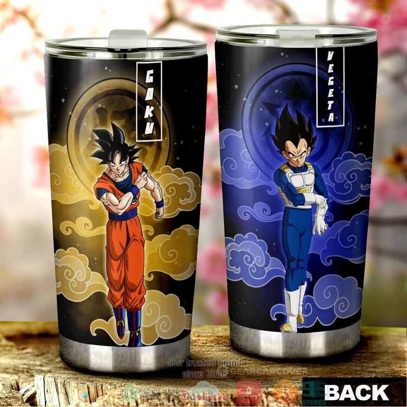 Vegeta And Goku Dragon Ball Anime Tumbler