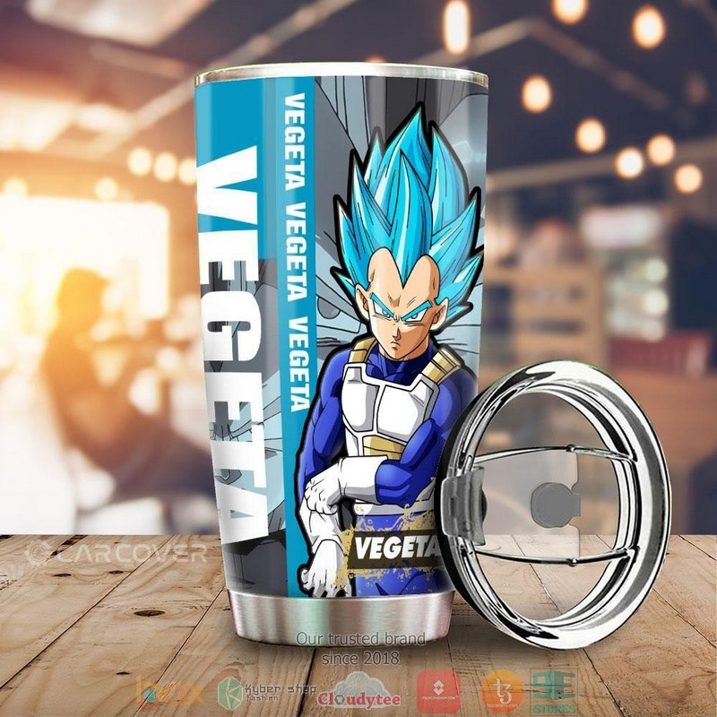 Vegeta Blue Anime Dragon Ball Tumbler