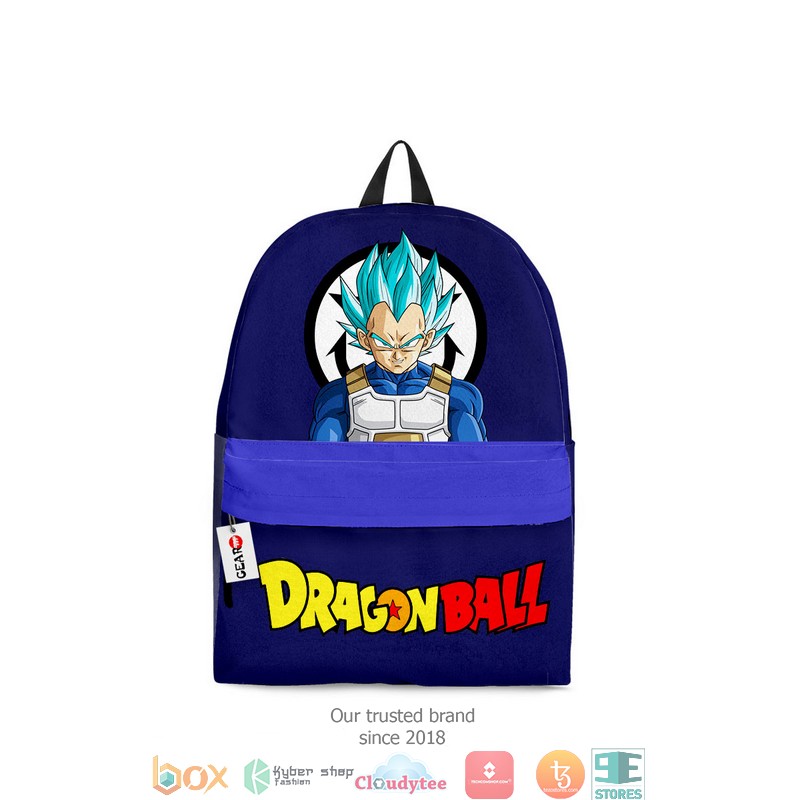Vegeta Blue Dragon Ball Anime Backpack