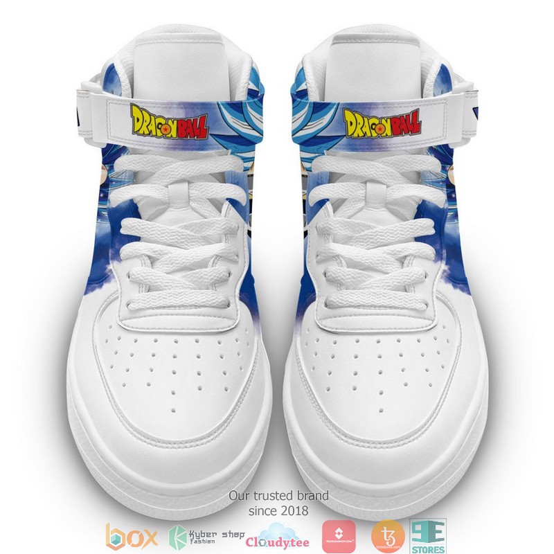 Vegeta Blue Dragon Ball Anime for Otaku High Air Force Shoes 1
