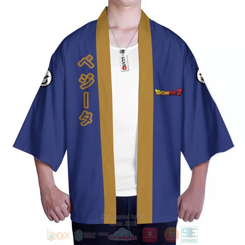 Vegeta Blue Dragon Ball Z Anime Inspired Kimono 1