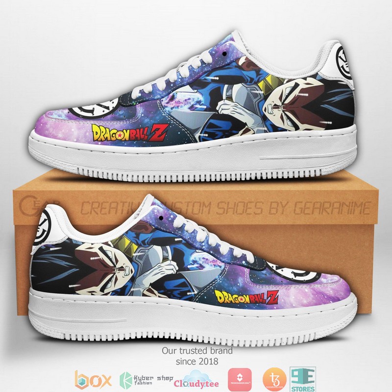 Vegeta Dragon Ball Z Anime Nike Air Force Sneaker Shoes