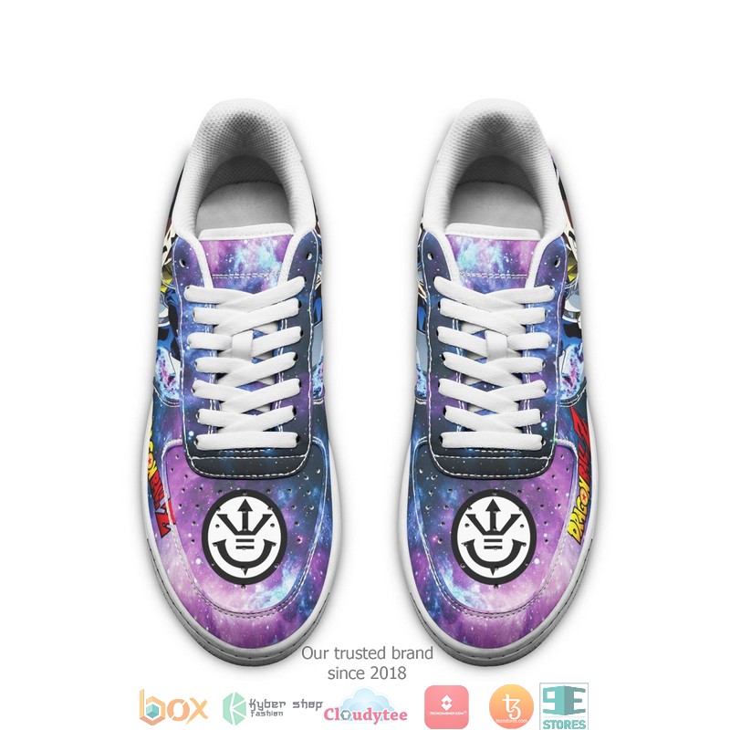 Vegeta Dragon Ball Z Anime Nike Air Force Sneaker Shoes 1