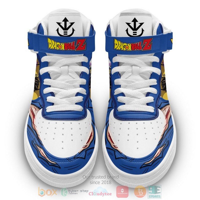 Vegeta Ki Blast Dragon Ball Anime High Air Force Shoes 1