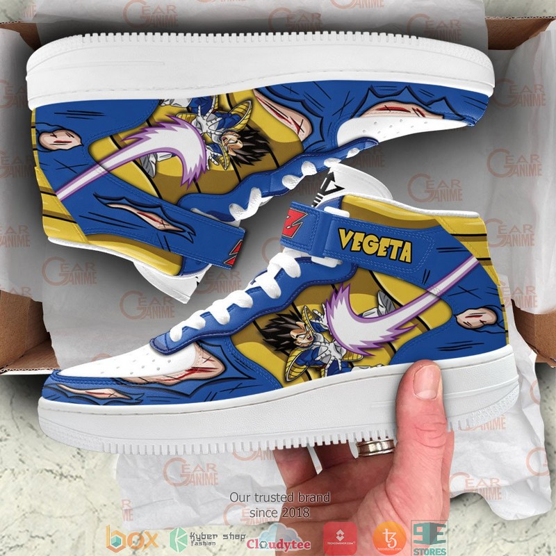 Vegeta Ki Blast Dragon Ball Anime for Otaku High Air Force Shoes 4 Vegeta Ki Blast Dragon Ball Anime for Otaku High Air Force Shoes 1 2 3