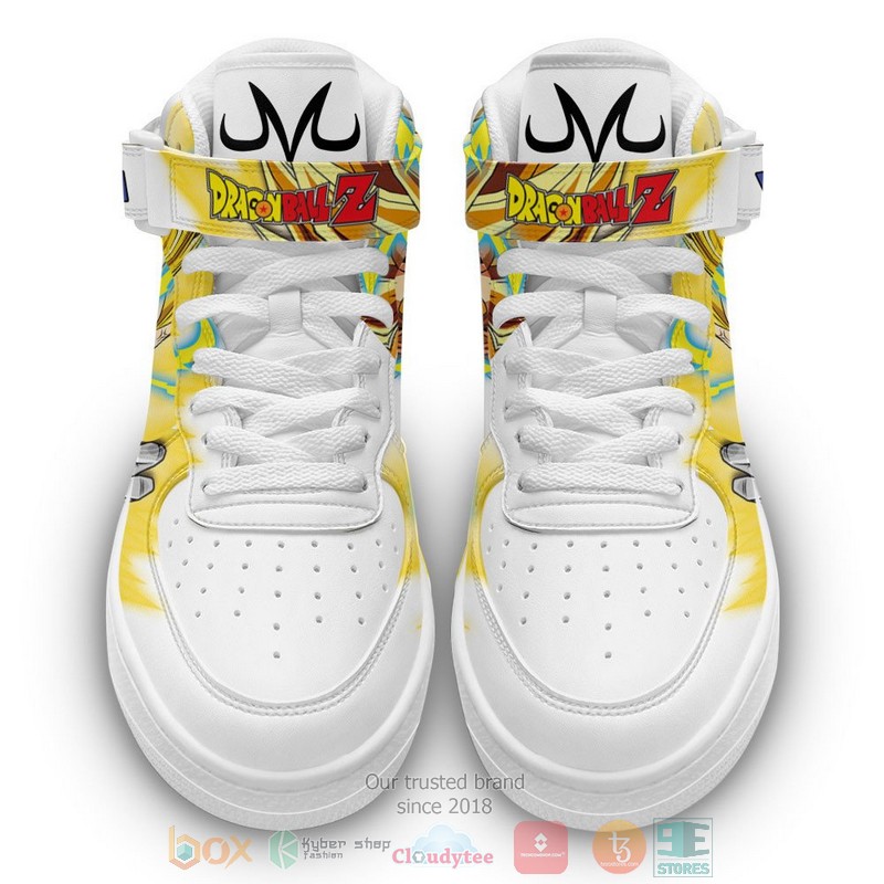 Vegeta Majin Dragon Ball Anime High Air Force Shoes 1