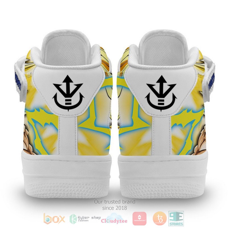 NEW Vegeta Majin Dragon Ball Anime High Top Air Force Shoes 3 Vegeta Majin Dragon Ball Anime High Air Force Shoes 1 2