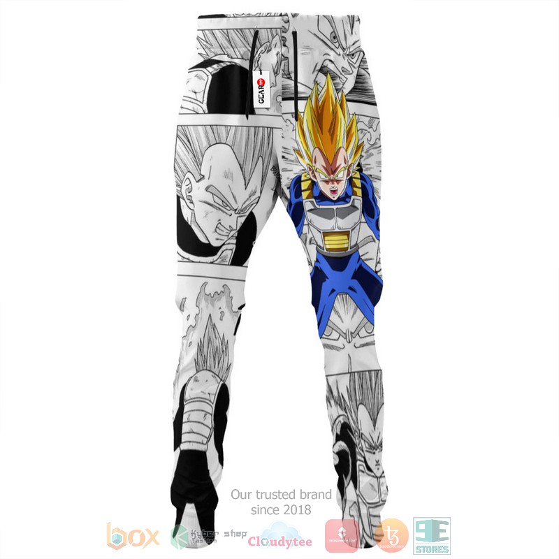 BEST Vegeta Super Saiyan Dragon Ball Anime Manga Style Longpants 3 Vegeta Super Saiyan Dragon Ball Anime Manga Style Jogger longpants 1 2