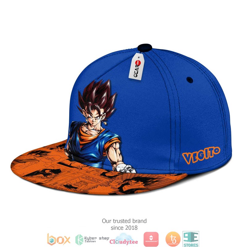Vegito Anime Dragon Ball Snapback hat 1