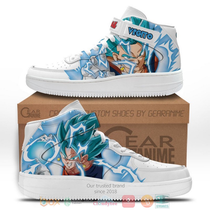 Vegito Dragon Ball Anime High Air Force Shoes