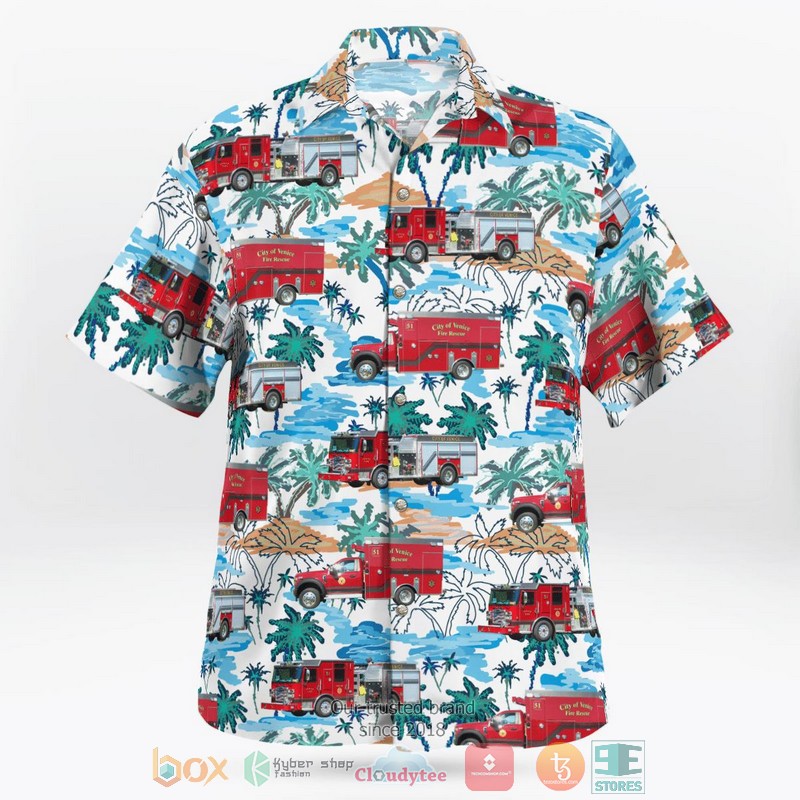 Venice Florida Venice Fire Department Hawaiian Shirt 3 Venice Florida Venice Fire Department Hawaiian Shirt word3