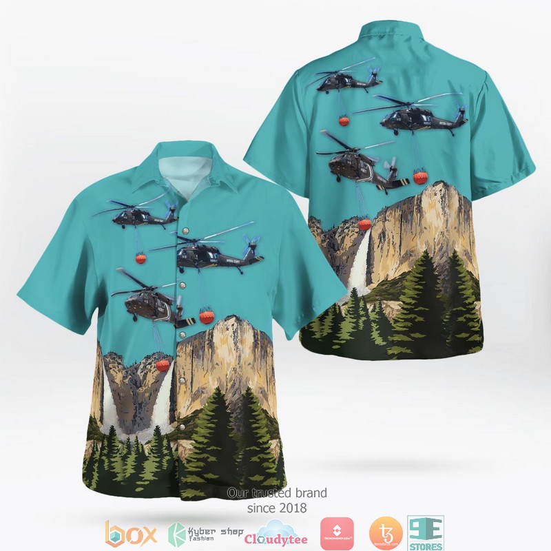 Ventura County Fire Department 2006 Sikorsky HH 60L Pave Hawk N80VC Hawaii 3D Shirt