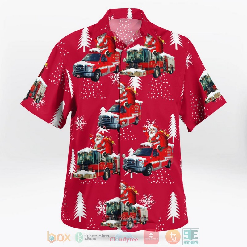 BEST Vermont Barre City Fire Department Christmas Hawaii Shirt 3 Vermont Barre City Fire Department Christmas Hawaiian Shirt 1 2