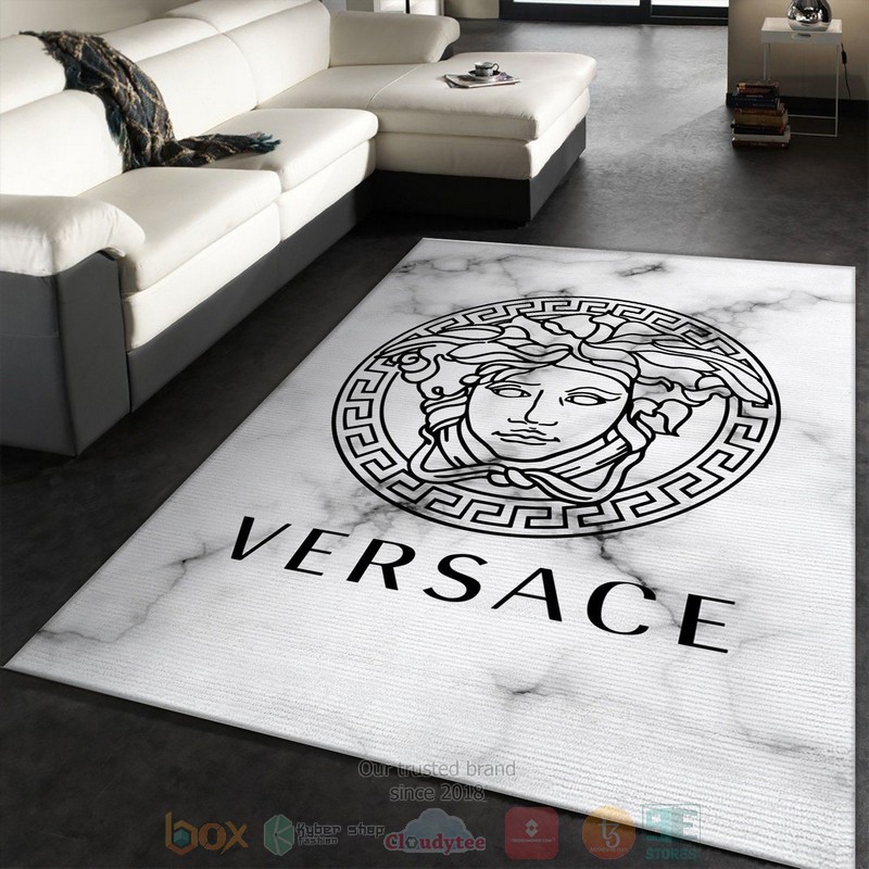 Versace Medusa Area Rugs