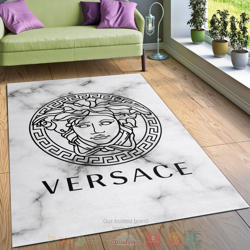 Versace Medusa Area Rugs 1