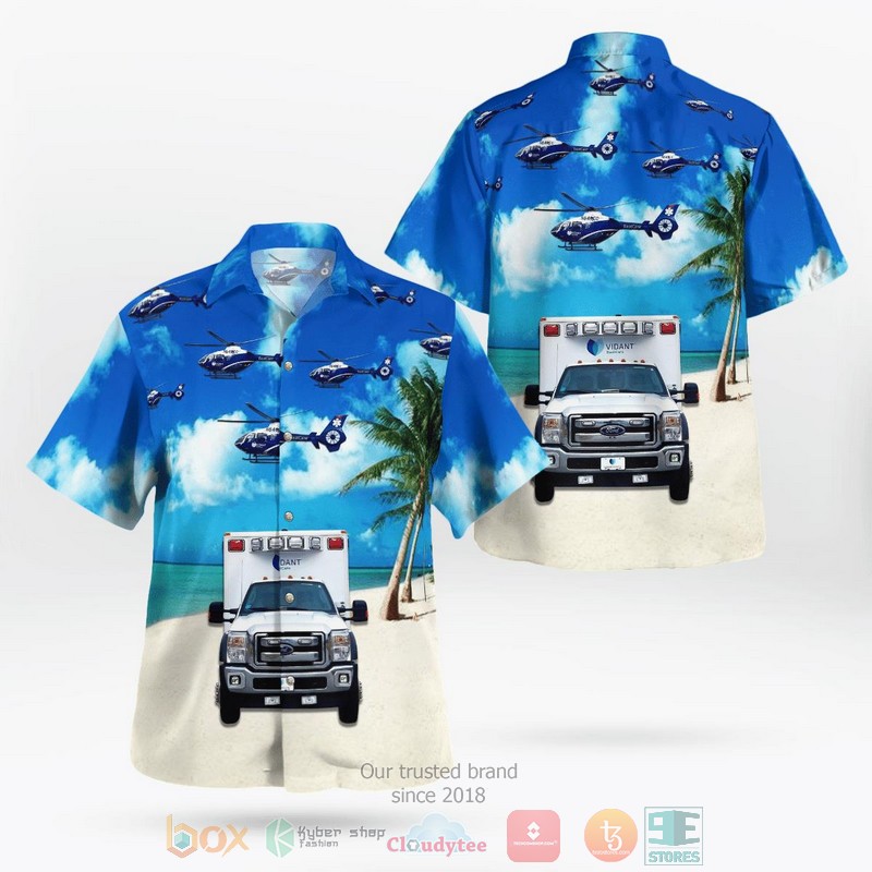 NEW Vidant EastCare Eastern North Carolina Hawaii Shirt 1