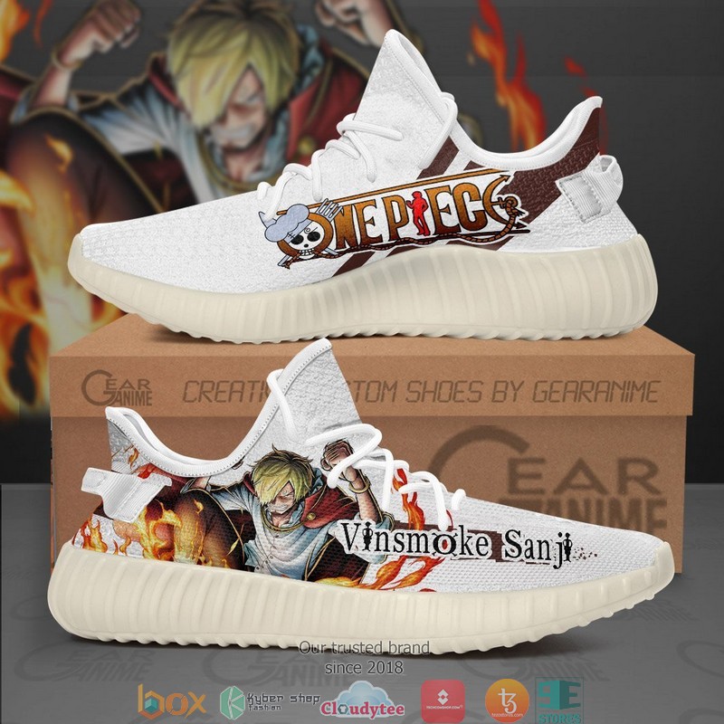 Vinsmoke Sanji One Piece Anime Yeezy Sneaker Shoes