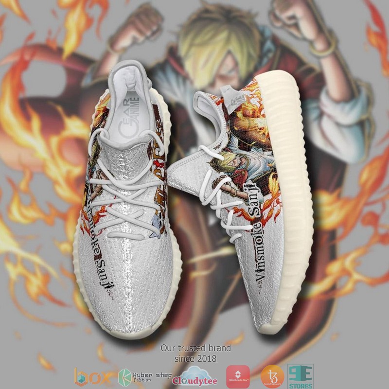 Vinsmoke Sanji One Piece Anime Yeezy Sneaker Shoes 1