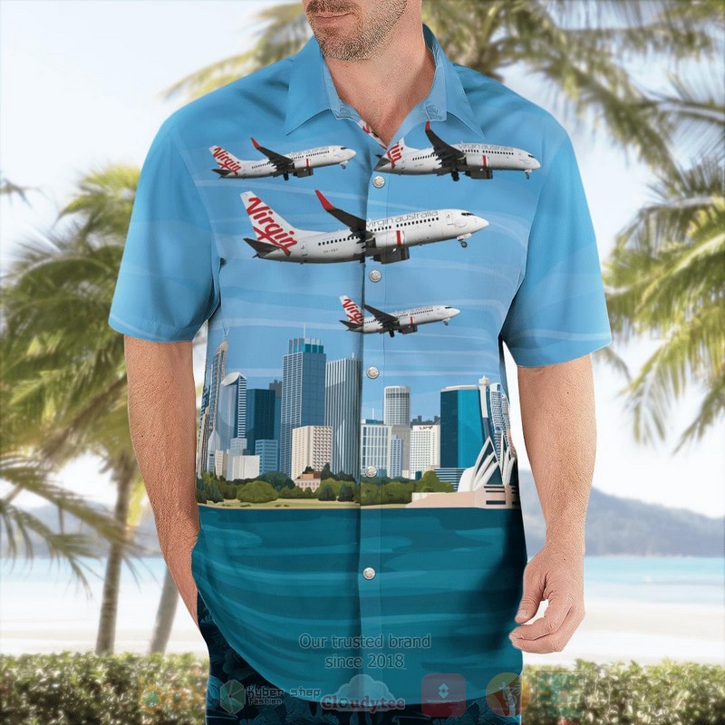 BEST Virgin Australia Airlines Boeing 737-700 3D Aloha Shirt 3 BEST Virgin Australia Airlines Boeing 737-700 3D Aloha Shirt word3