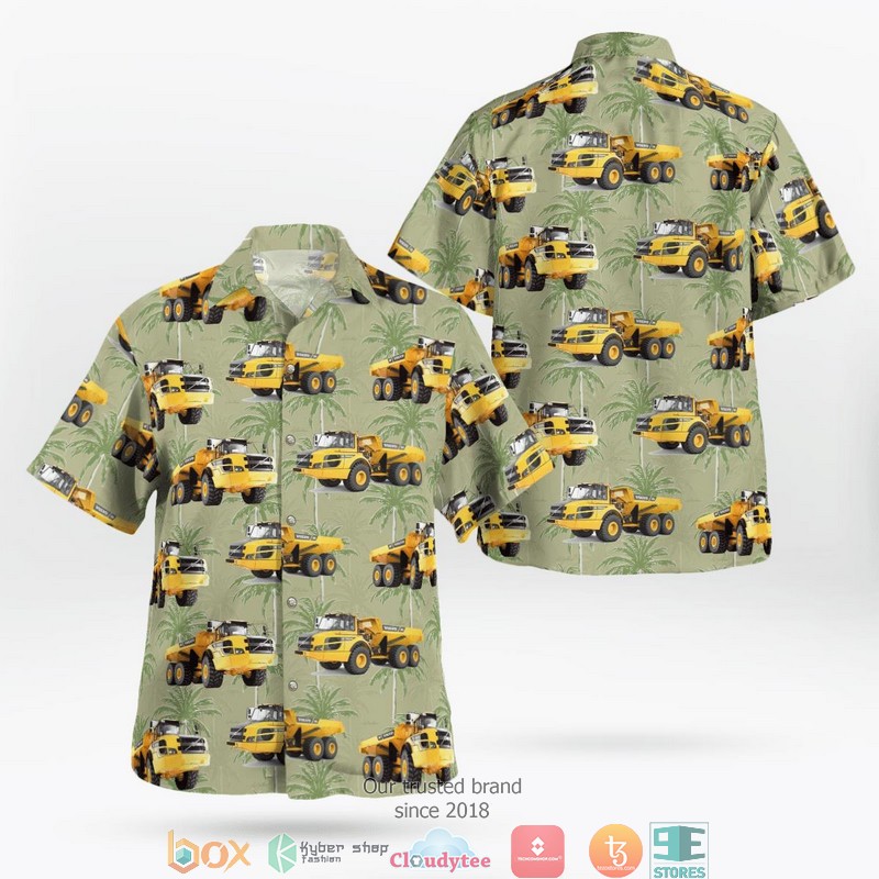 BEST Volvo Articulated Hauler Hawaii Shirt word3