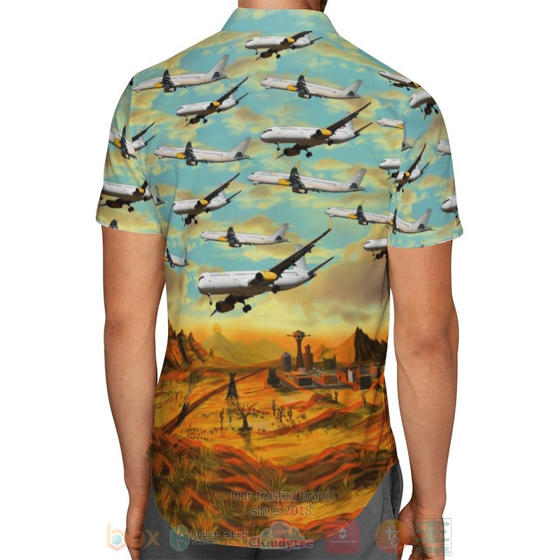 BEST Vueling Airbus A321-200 3D Aloha Shirt 3 Vueling Airbus A321 200 Hawaiian Shirt 1 2