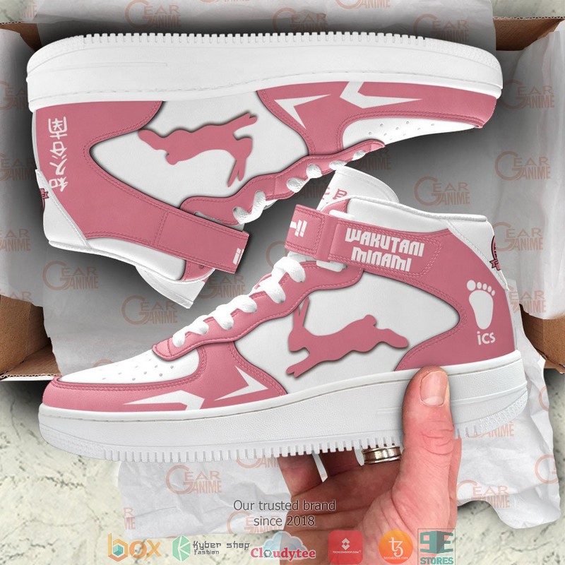 Wakutani Minami Haikyuu Anime High Air Force Sneaker 4 Wakutani Minami Haikyuu Anime High Air Force Sneaker 1 2 3