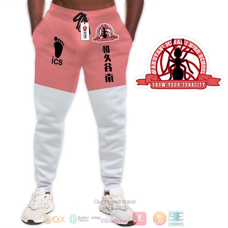 Wakutani Minami Uniform Anime Haikyuu Jogger longpants 1