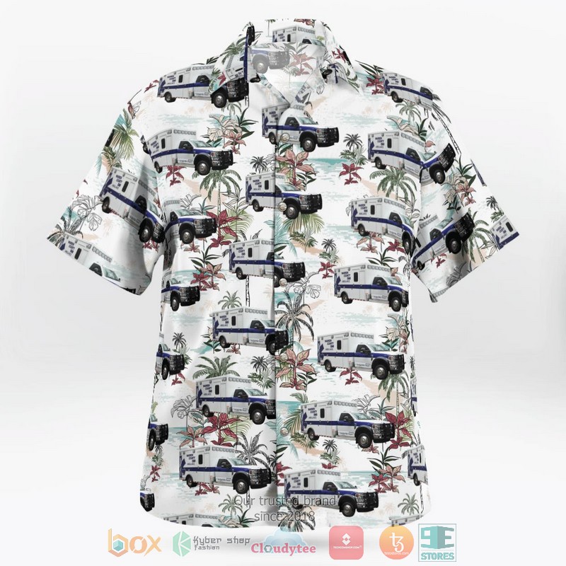 Warren County Georgia Warren County Emergency Services Ambulance Hawaiian Shirt word2