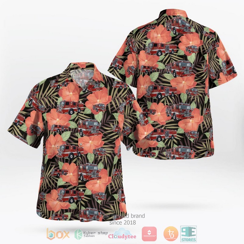 Warrenton Volunteer Fire Company Hawaiian Shirt 1 Warrenton Volunteer Fire Company Hawaiian Shirt word2