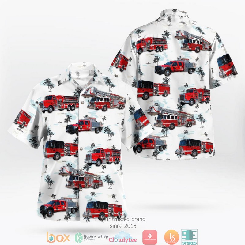 Washington County Rhode Island Dunn's Corners Fire Department Hawaii 3D Shirt 2 Washington County Rhode Island Dunns Corners Fire Department Hawaii 3D Shirt