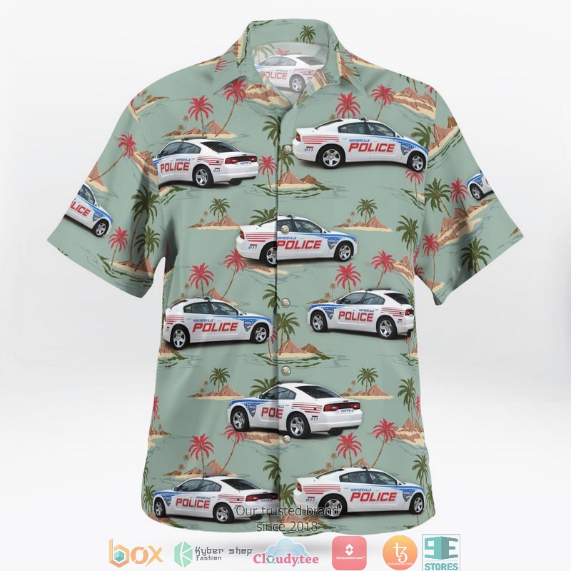 Waynesville Police Department NC 3D Hawaii Shirt 2 Waynesville Police Department NC 3D Hawaii Shirt 1