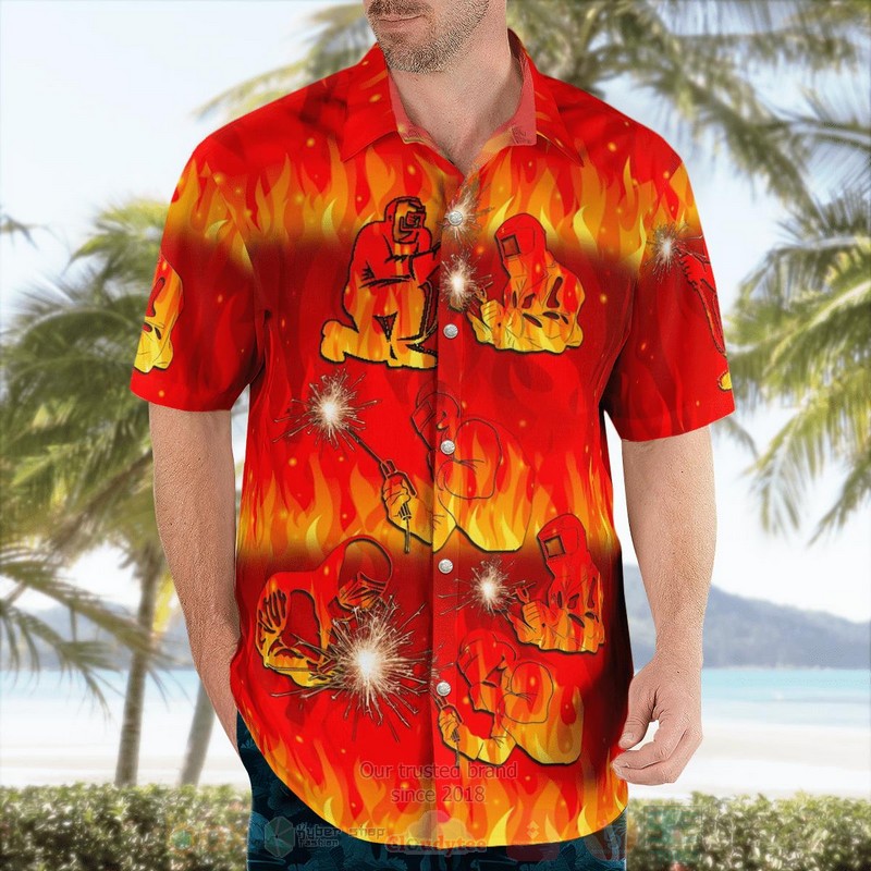 New Welder Welds Hawaii Shirt Word2