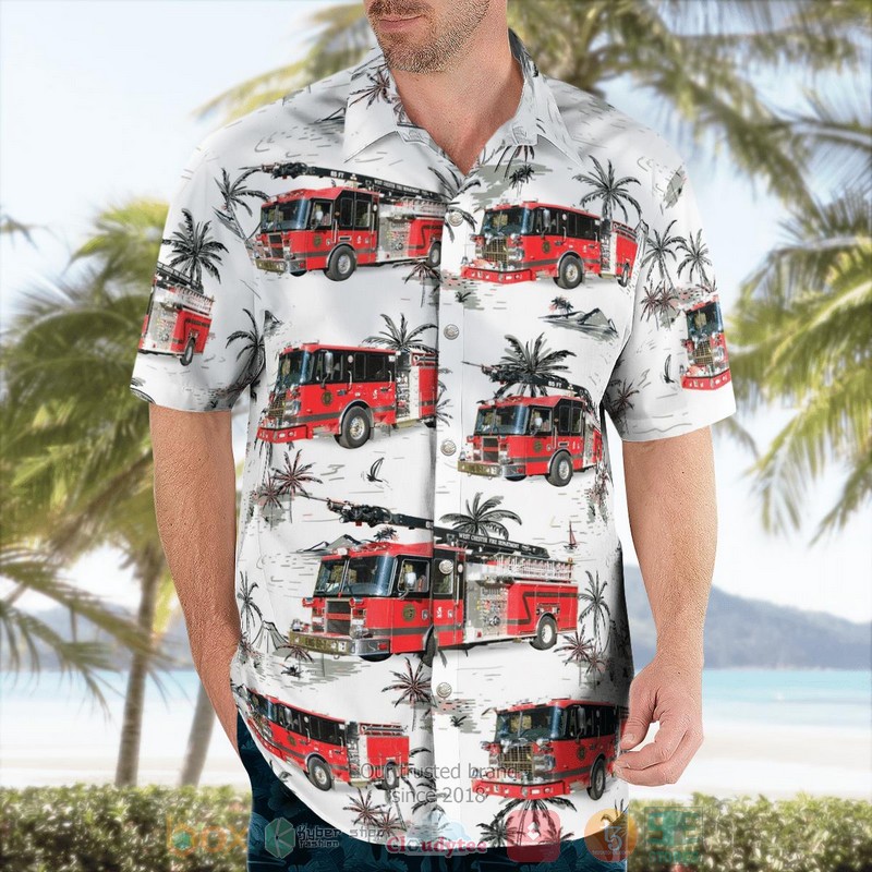 West Chester Pennsylvania First West Chester Fire Company Hawaiian Shirt 1 2 3