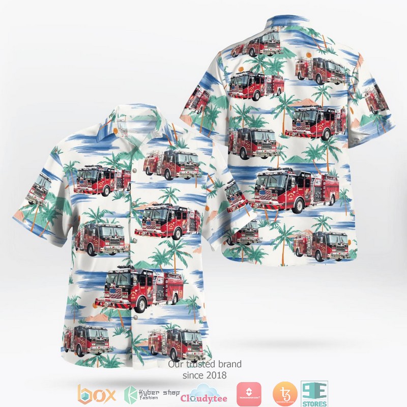 West Sebring Volunteer Fire Department 3D Hawaii Shirt