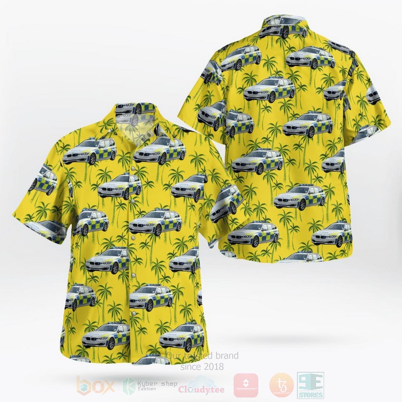 BEST West Yorkshire Police BMW 330d 3D Aloha Shirt 1 BEST West Yorkshire Police BMW 330d 3D Aloha Shirt word2