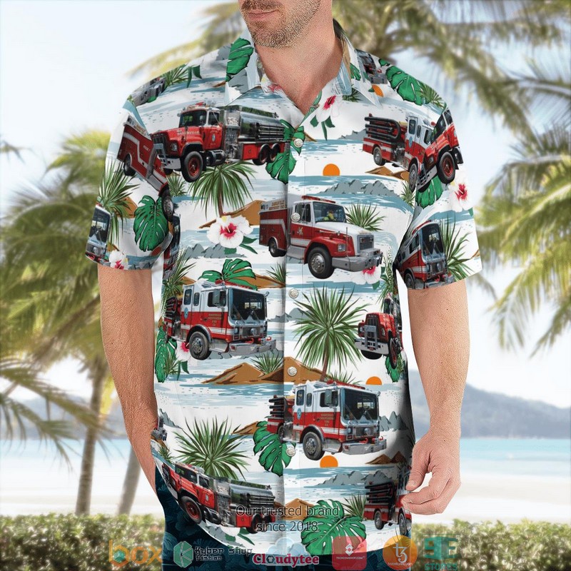 Westchester County New York Banksville Independent Fire Department 3D Hawaii Shirt 4 Westchester County New York Banksville Independent Fire Department 3D Hawaii Shirt 1 2 3